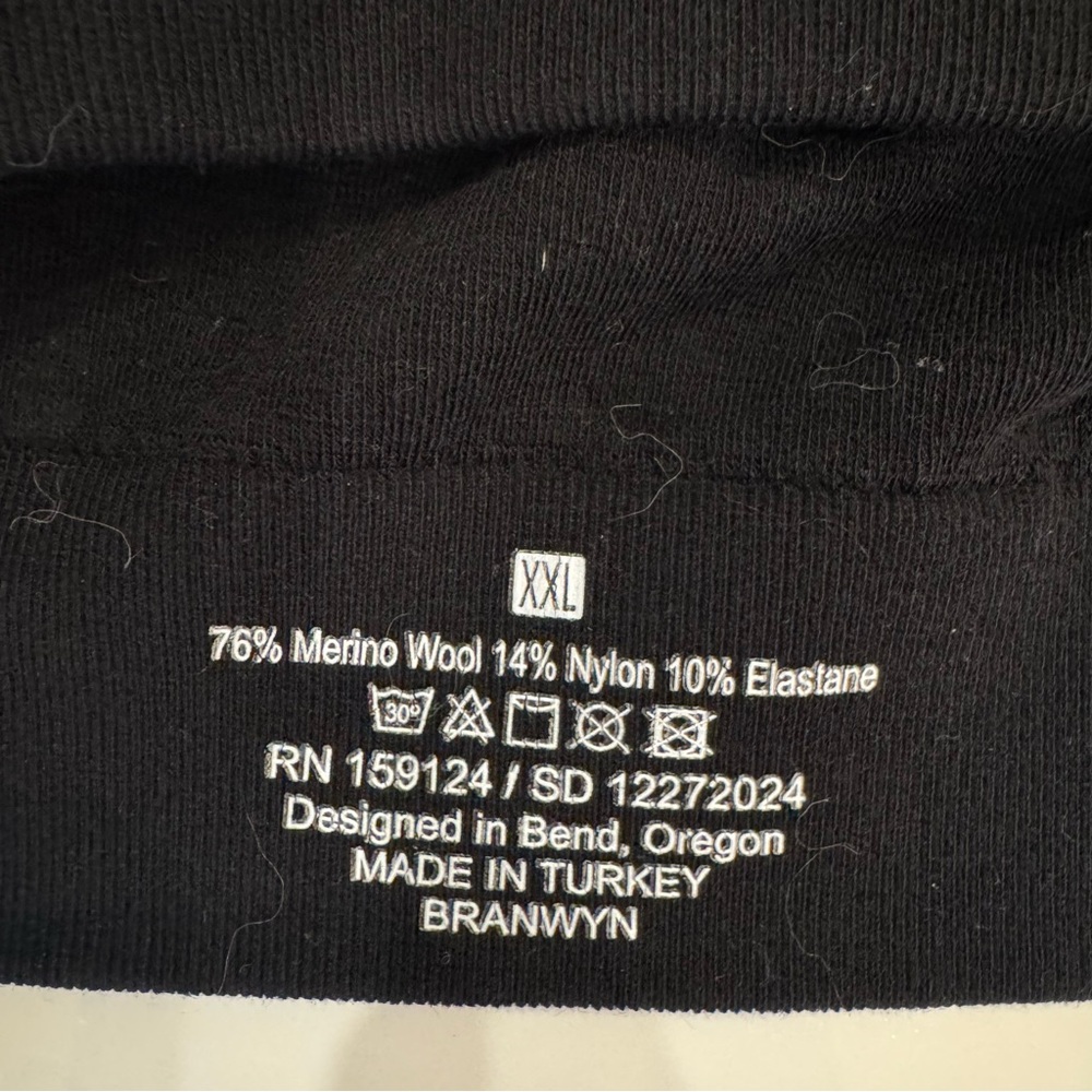 BRANWYN Merino Wool Racerback Sports Bra - Picture 4 of 5